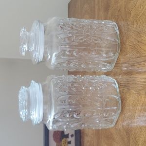 Vintage LE Smith Cannisters ❤️